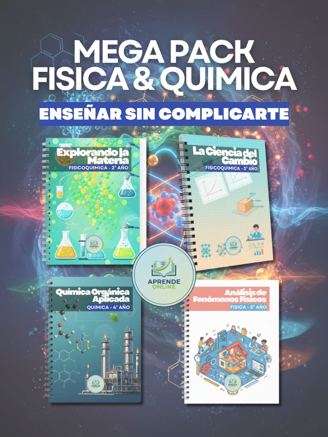 Mockup Mega Pack Fisicoqu&iacute;mica